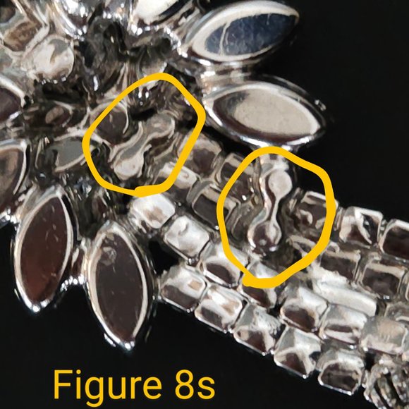 Vintage D&E Juliana Shooting Star Clear Rhinestone Brooch and Earring Set - Picture 11 of 11